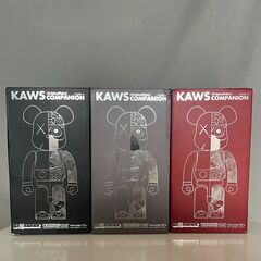BE@RBRICK ベアブリック KAWS カウズ 人体模型 400%の画像