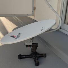 ＢＳ・ＣＳ　アンテナ　ＤＸ　ＳＵＰＥＲ　ＤＩＳＨ　室内用台座付属の画像