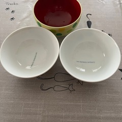 子供用の茶碗　お椀３個の画像