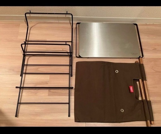 【アウトドアに！】Hang Out ハングアウト Fire Side Table ステンレストップ