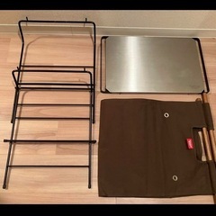 【アウトドアに！】Hang Out ハングアウト Fire Side Table ステンレストップの画像