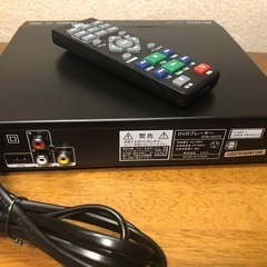 Bullet DVDプレーヤー　DVK−H2270型/リモコン　動作確認済みの画像