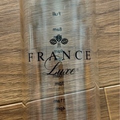 【新品　未使用】France Luxe フランス ラックス　ガラス製ボトル　水筒　タンブラーの画像
