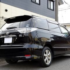 車検満タン エスティマハイブリッド 中期 上級グレードG HDDナビ フルセグTV Bluetooth バックモニター 両側パワスラ スマートキー シートヒーター クルーズコントロール HID ETCの画像