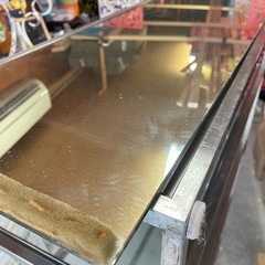 【無料】ガラス商品陳列棚　ガラスショーケースの画像