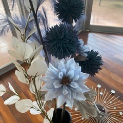 Francfranc ビジューウォールクロック&Francfranc造花の画像