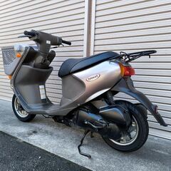 レッツ4バスケット 前かご付 4ストFI インジェクション車 原付 バイクの画像