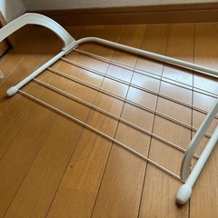 ベランダ　　洗濯物干し　引っ掛けラックの画像