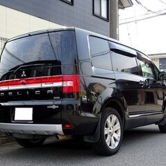 4WD 車検満タン 28年式 デリカD5 クリーンディーゼルターボ ナビ フルセグTV Bluetooth フリップダウンモニター バックモニター 両側パワスラ スマートキー シートヒーター クルコン HID ETCの画像