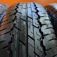 【新車外し】2024年製 DUNLOP GRANDTREK AT20 195/80R15 15インチ 夏タイヤ 4本 ジムニーシエラ等　(KTN476)の画像