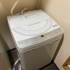 シャープ　洗濯機　2018年製　ES-GE6Cの画像