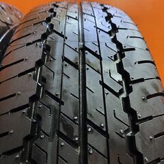 【新車外し】2023年製 DUNLOP GRANDTREK AT20 195/80R15 15インチ 夏タイヤ 4本 ジムニーシエラ等　(KTO476)の画像