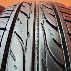 走行短め【DUNLOP ENASAVE EC202 175/65R14】夏タイヤ【トヨタ シエンタ 純正ホイール 14インチ 5.5J4HPCD100】24年製 　(VTP200) の画像