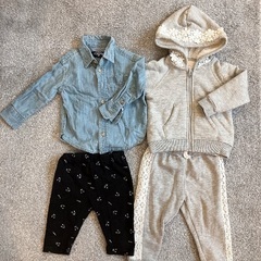 ベビー服 長袖セット 女の子　80㎝　13点　まとめ売りの画像