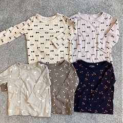 ベビー服 長袖セット 女の子　80㎝　13点　まとめ売りの画像