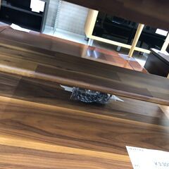 ★リユースのサカイ幸手店★SJ10211★ジモティ割あり★  ローテーブル 茶 W110×D50×H41 クリーニング済み の画像