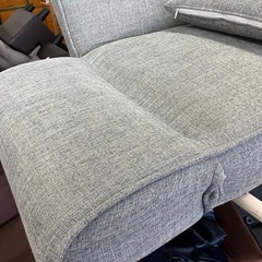 H 2508-663 2人掛けソファベット キズ汚れ有りの画像