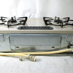 Rinnai リンナイ ガスコンロ KG64TW2R 都市ガス用 ガステーブル 右強火力 片面焼き水無し クッキングヒーター 2021年製 動作OK 名古屋市近郊 配達可の画像