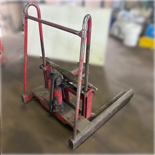 【現状販売】ホイールドーリー／萬歳自動車株式会社／WD-5000C／BANZAI／BTC／バンザイ／脱着作業／タイヤ／大型