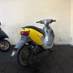 SUZUKI スズキ レッツ4 CA45A 低燃費の4サイクル原付バイク 部品取りジャンク品 福岡市内発 陸送可能の画像