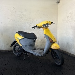 SUZUKI スズキ レッツ4 CA45A 低燃費の4サイクル原付バイク 部品取りジャンク品 福岡市内発 陸送可能の画像