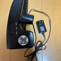 卓上ファン　扇風機の画像