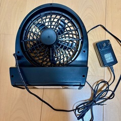 卓上ファン　扇風機の画像