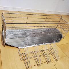 水切りラック  ステンレス  スリムの画像