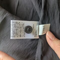 GU シアーオーバーサイズシャツRS+E　Lサイズの画像