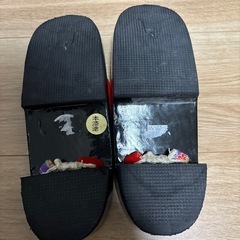 【8/24〆切】下駄　レディース　23cm　の画像