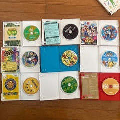 Wii Wiiuソフト16本の画像