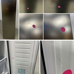 高年式!2024年製! ほぼ未使用 AQUA/アクア 1ドア 冷凍庫/ファン式 140L スリムフリーザー AQF-SFA14P(S) ② 中古家電 店頭引取歓迎 uR9983の画像
