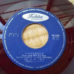 レコードが三枚の画像