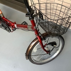 20インチ折りたたみ自転車の画像