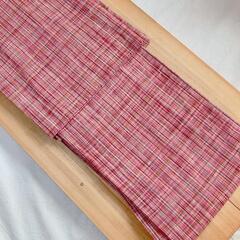 着物 ＆羽織り　まとめ売り 材料 リメイク 女性　黒　赤系の画像