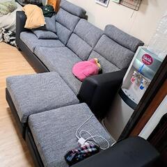 ソファーほぼ未使用ですの画像