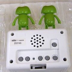 リズム ケロクロック2 クオーツ デジタル音声めざまし時計 音声アラーム付き 箱 説明書付き RHYTHM 8RDA46RH03 札幌市 厚別区の画像