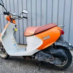 ★レッツ4パレット★オイル新品★オレンジ⭐︎可愛いですね(^^)原付　格安　関西の画像