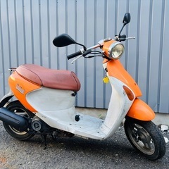 ★レッツ4パレット★オイル新品★オレンジ⭐︎可愛いですね(^^)原付　格安　関西の画像