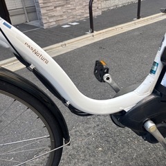 YAMAHA PASナチュラ 電動アシスト自転車 ホワイト 引き取り限定の画像