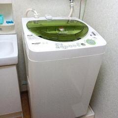 【決まりました】シャープ　Ag+イオンコート 全自動洗濯機　5.5Kg　の画像