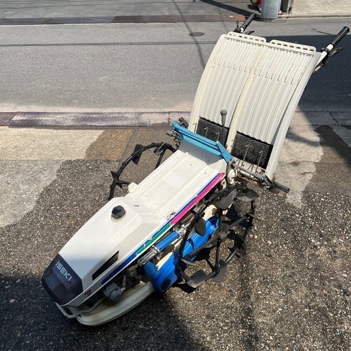 稼働！イセキ 田植え機 PS20 歩行式 ガソリン 現状渡し