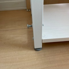 【無料】棚 シェルフ ホワイトの画像
