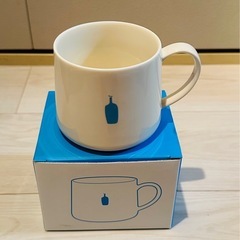 未使用【HUMAN MADE × Blue Bottle Coffee】コラボ マグカップ ホワイト ブルー ハート 清澄マグ 韓国の画像