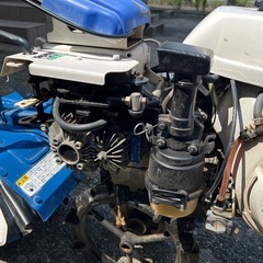 稼働！イセキ　歩行型 農用トラクター 管理機 プチ菜ゆうき4 K032 KNR4-B ガソリン 現状渡しの画像