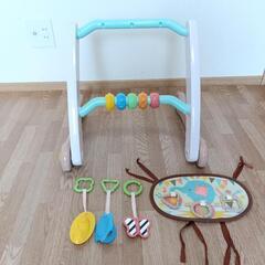 People　知育玩具　ベビージム　ウォーカー　新生児　ベビー　手押し車　歩行器　ねんね期〜長くお使いいただけます💓の画像