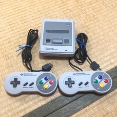 スーパーファミコンクラシックミニ（傷ほぼなし）の画像