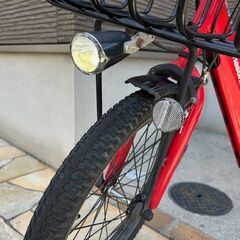 🌈極容量16Ah🌈パナソニック　Panasonic　ギュットアニーズDX 20インチ　電動自転車　子供乗せ　3人乗り 82211の画像