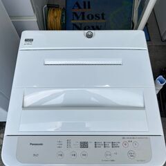洗濯機 パナソニック NA-F50B14 2021年 5㎏ 家事家電 せんたくき 参考価格37,770円【安心の3ヶ月保証】🚚自社配送時💳代引き可🚚(現金、クレジット、スマホ決済対応)の画像