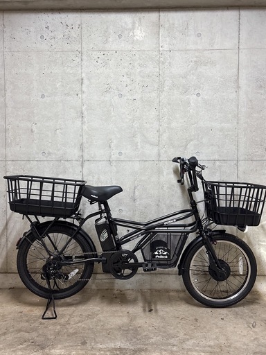 【極美品】PELTECH(ペルテック) GRC-515L 電動アシストeカーゴバイク 20インチ 外装7段